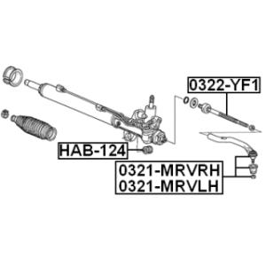 Tie Rod End - FEBEST 0321MRVLH