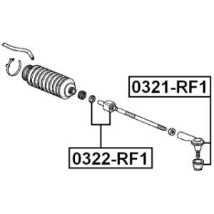 Inner Tie Rod - FEBEST 0322RF1