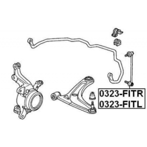 Link Coupling Rod Stabiliser Bar - FEBEST 0323FITL