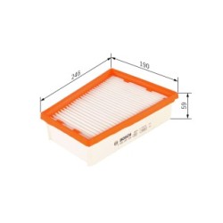 Air Filter BOSCH F026400229 for RENAULT GRAND