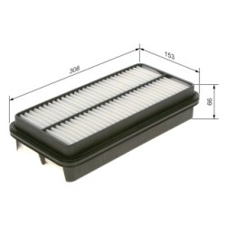 Air Filter BOSCH F026400315 for TOYOTA RAV OE 17801-27030