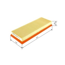 Air Filter BOSCH F026400517 for CITROEN