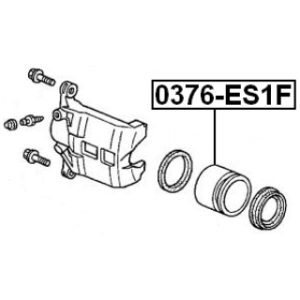 Piston Brake Caliper - FEBEST 0376ES1F