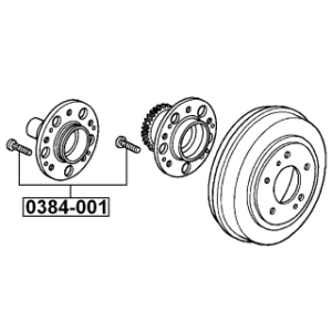 Wheel Stud - FEBEST 0384001
