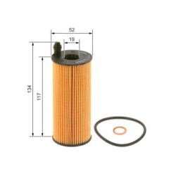 Oil Filter BOSCH F026407123 for ALPINA