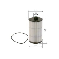 Oil Filter BOSCH F026407217 for ASTRA