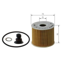 Oil Filter BOSCH F026407308 for HYUNDAI