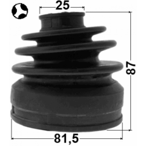 Bellow Drive Shaft - FEBEST 0415CY4ALHT