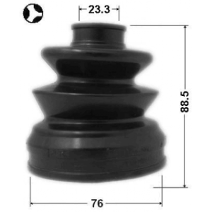 Bellow Drive Shaft - FEBEST 0415DJ24