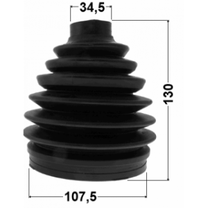 Bellow Drive Shaft - FEBEST 0417PV97WR