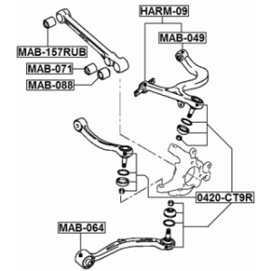 Ball Joint - FEBEST 0420CT9R