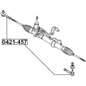 Tie Rod End - FEBEST 0421457