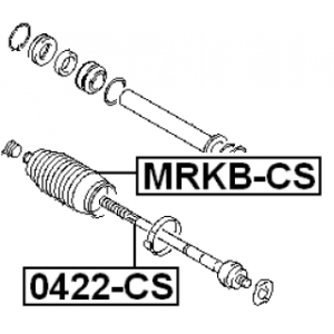 Inner Tie Rod - FEBEST 0422CS
