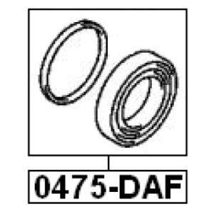 Repair Kit Brake Caliper - FEBEST 0475DAF