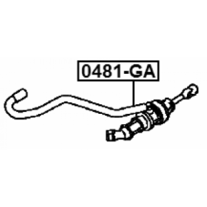 Master Cylinder Clutch - FEBEST 0481GA
