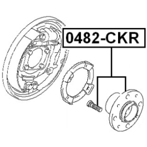 Wheel Hub - FEBEST 0482CKR