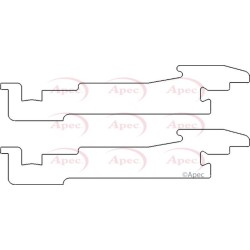 Braking System Adjuster APEC ADB3017 for FIAT