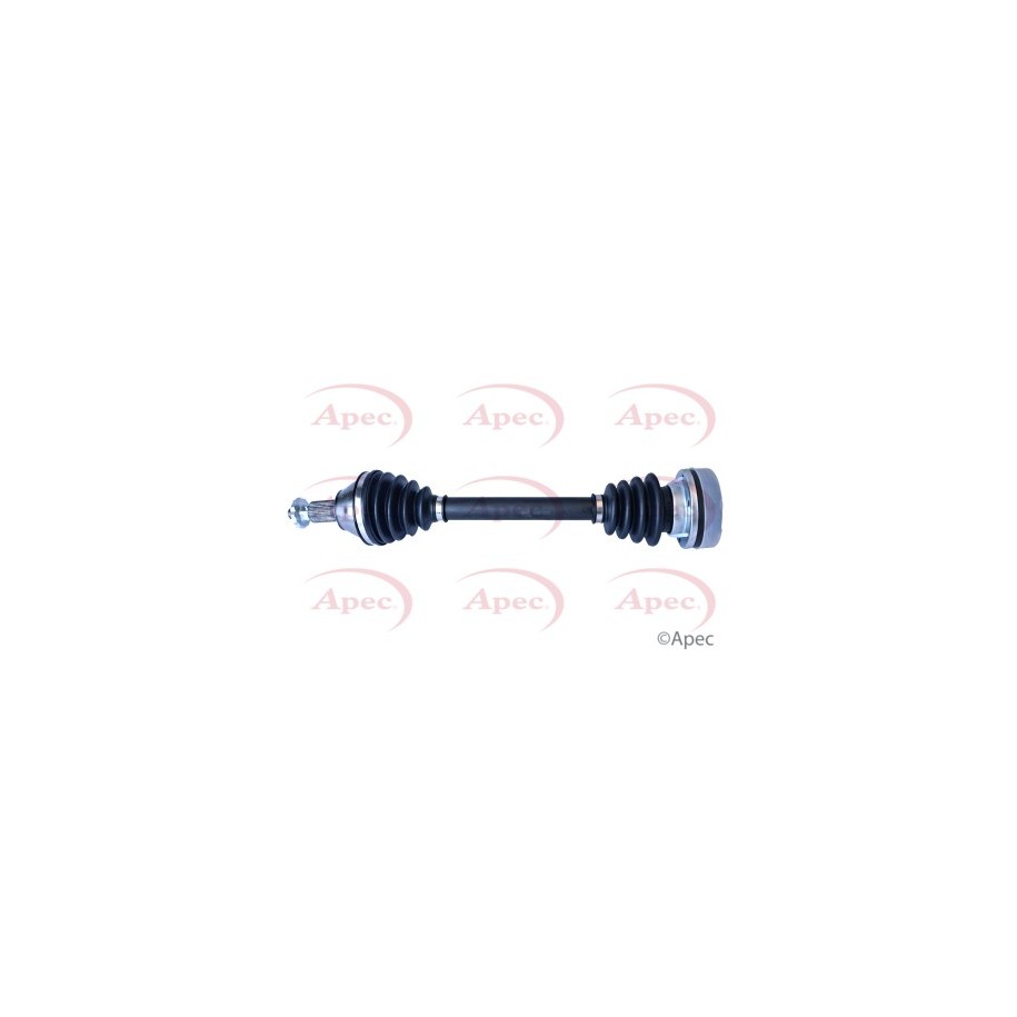 Driveshaft (cv Axle) APEC ADS1237L for VW FOX OE 6QE407271H
