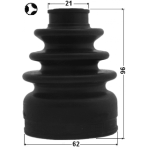 Bellow Drive Shaft - FEBEST 0515M2T