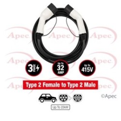 Electric Charging Cable APEC AEC101 for AIWAYS, AIXAM, AUDI, BENTLEY &more..