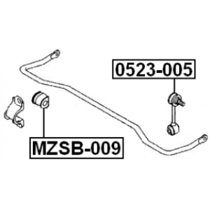 Link Coupling Rod Stabiliser Bar - FEBEST 0523005
