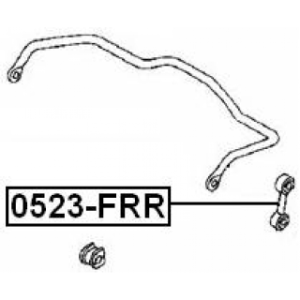 Link Coupling Rod Stabiliser Bar - FEBEST 0523FRR