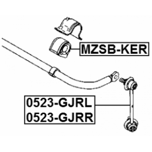 Link Coupling Rod Stabiliser Bar - FEBEST 0523GJRL