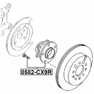 Wheel Hub - FEBEST 0582CX9R