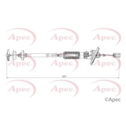 Control Cable Pull APEC CAB5014 for PEUGEOT 206 OE 2150EF