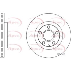 Brake Disc APEC DSK3023 for MAZDA 6