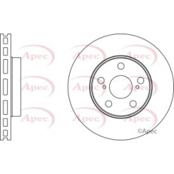 Brake Disc APEC DSK343