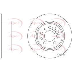 Brake Disc APEC DSK619 for VOLVO OE 12057424