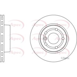Brake Disc APEC DSK933 for LAND ROVER RANGE ROVER OE NTC8780