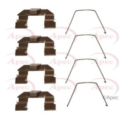 Brake Disc Pad Accessory Kit APEC KIT1009 for MAZDA 6