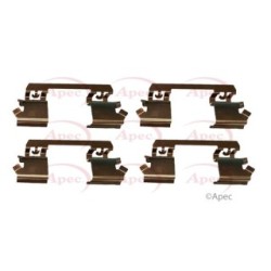 Brake Disc Pad Accessory Kit APEC KIT1010 for MERCEDES E-CLASS