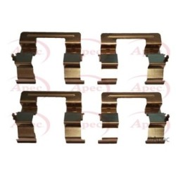 Brake Disc Pad Accessory Kit APEC KIT1012 for MAZDA 6