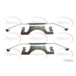 Brake Disc Pad Accessory Kit APEC KIT1015 for BMW 5