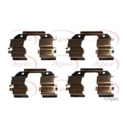 Brake Disc Pad Accessory Kit APEC KIT1019 for CHEVROLET
