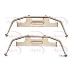 Brake Disc Pad Accessory Kit APEC KIT1025 for BMW 3