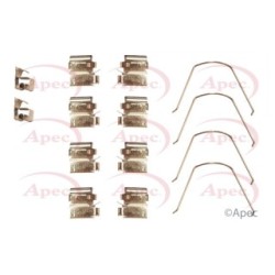 Brake Disc Pad Accessory Kit APEC KIT1027 for MAZDA