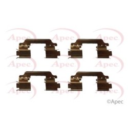 Brake Disc Pad Accessory Kit APEC KIT1041 for MERCEDES