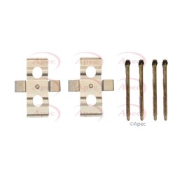 Brake Disc Pad Accessory Kit APEC KIT1042 for MERCEDES