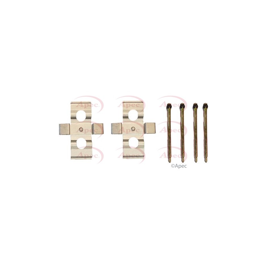 Brake Disc Pad Accessory Kit APEC KIT1042 for MERCEDES