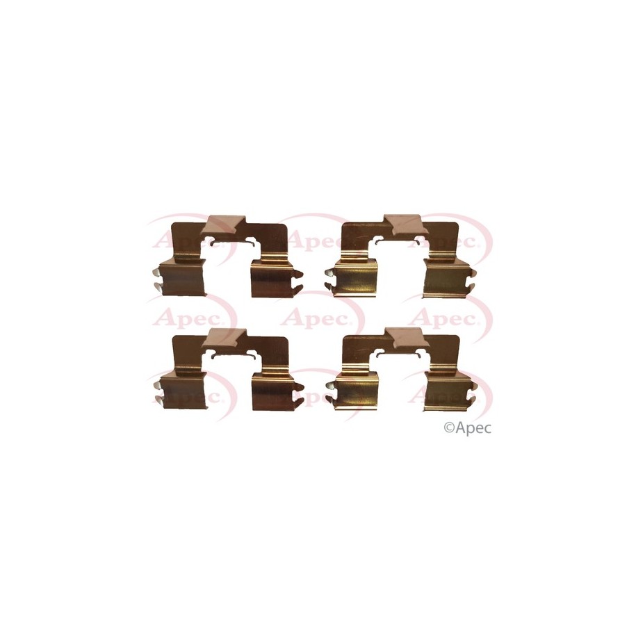 Brake Disc Pad Accessory Kit APEC KIT1052 for MAZDA MX-5
