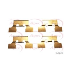 Brake Disc Pad Accessory Kit APEC KIT1065 for JAGUAR S-TYPE
