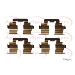 Brake Disc Pad Accessory Kit APEC KIT1070 for MERCEDES A-CLASS