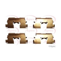 Brake Disc Pad Accessory Kit APEC KIT1073 for SUZUKI IGNIS