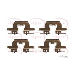 Brake Disc Pad Accessory Kit APEC KIT1082 for ABARTH