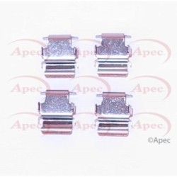 Brake Disc Pad Accessory Kit APEC KIT1104 for CITROEN
