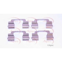 Brake Disc Pad Accessory Kit APEC KIT1110 for CITROEN C6